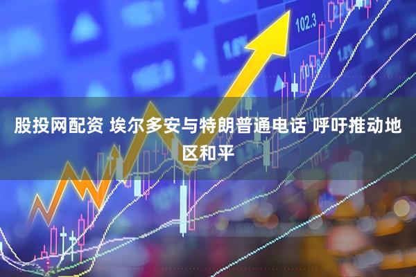 股投网配资 埃尔多安与特朗普通电话 呼吁推动地区和平